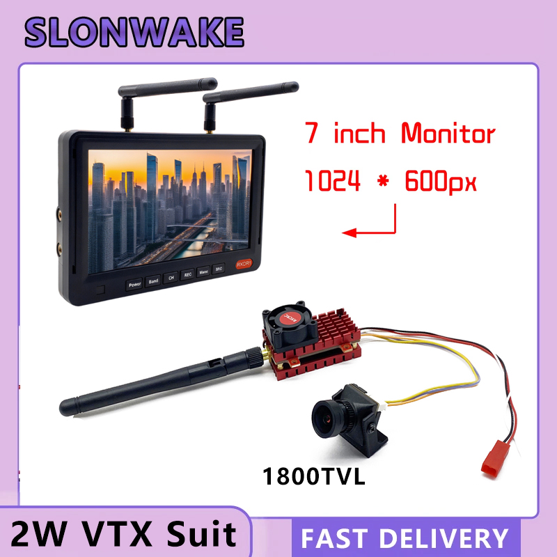 Fpv Drone Camera - SLONWAKE 5.8G 2W VTX FPV Kamera