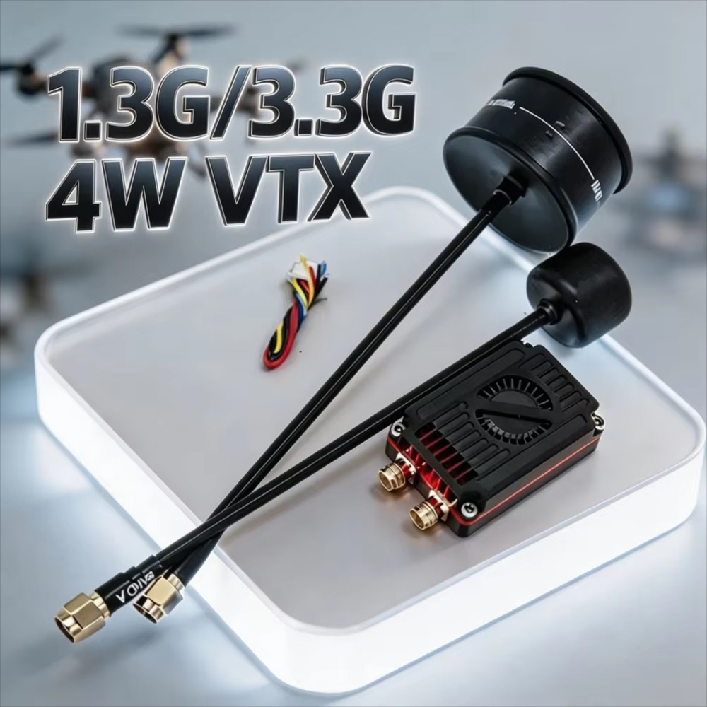 Fpv Drone Battery - Rushfpv Rush 1.3G/3.3G 4W 7-30V Dual
